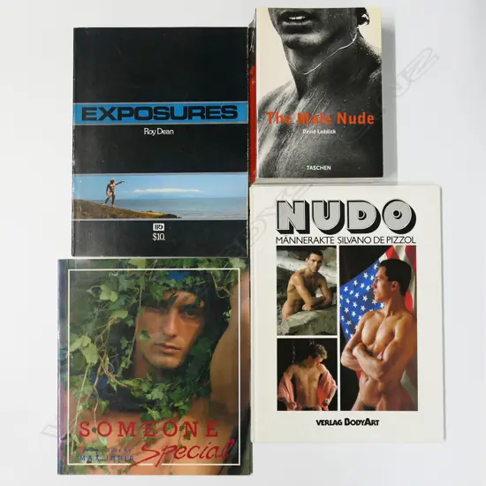 FOUR MALE NUDE PUBLICATIONS